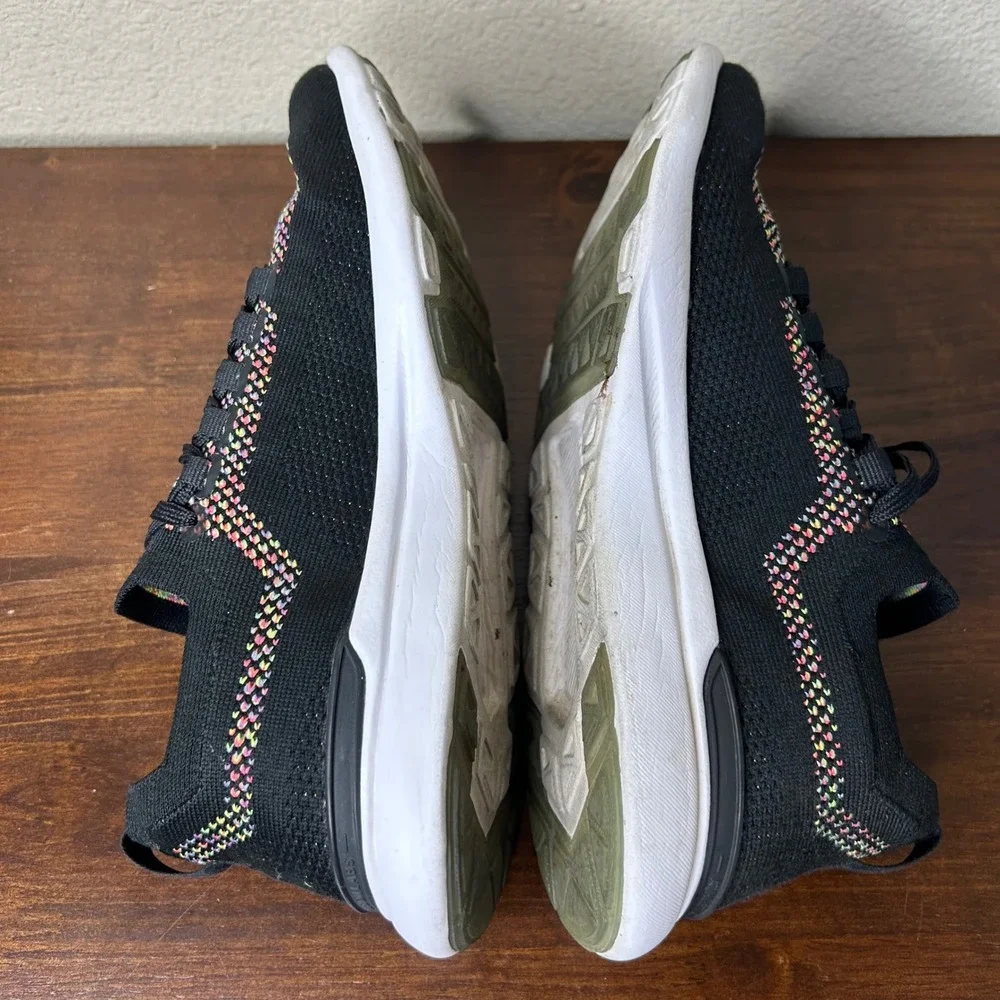 APL Sneakers Size 7.5‎ TechLoom Breeze Womens Running Shoes Black Multi Rainbow